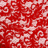 Double Scallop Lace - Scarlet
