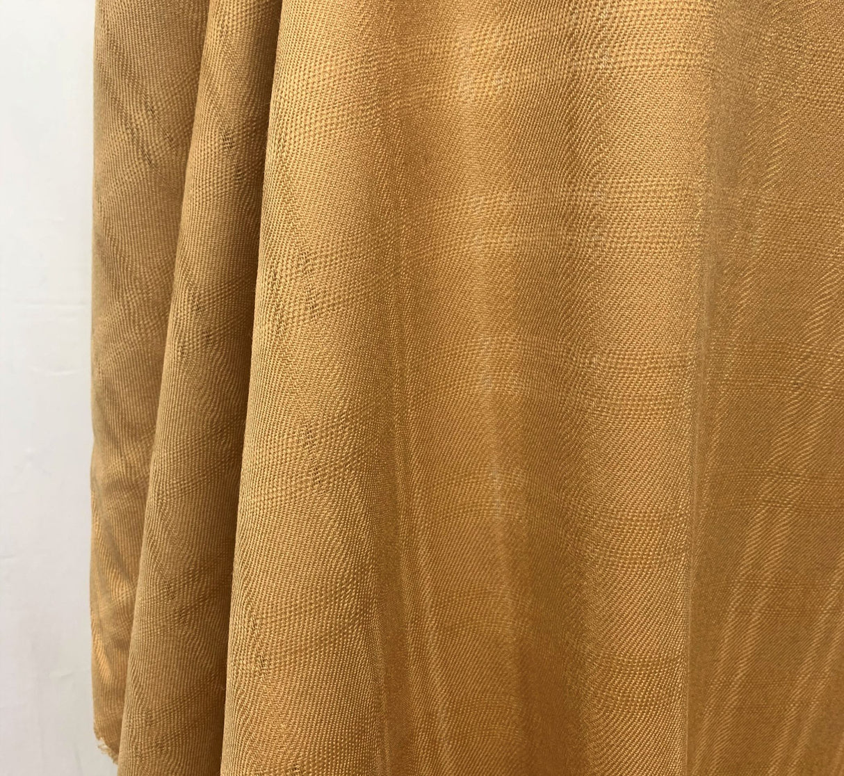 Rickman Camel Woollen Suiting Fabric Manequin Drape Fabric Photo