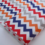 Riley Blake Chevron Boy Cotton Dress Fabric Cud