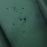 Ripstop Forest Nylon Water Resistant Jacketing Fabric Close Up Fabric Photo