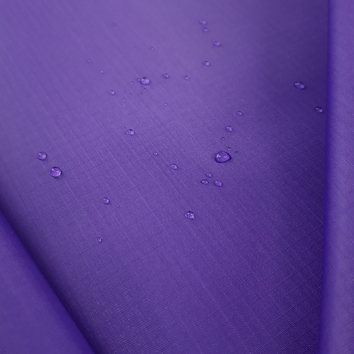 Ripstop Purple Nylon Water Resistant Jacketing Fabric Close Up Fabric Photo