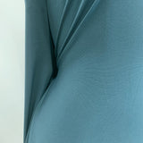 Ritual Teal Jade Colour Ity Jersey Fabric John Kaldor Close Up