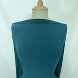 Ritual Teal Jade Colour Ity Jersey Fabric John Kaldor Neck