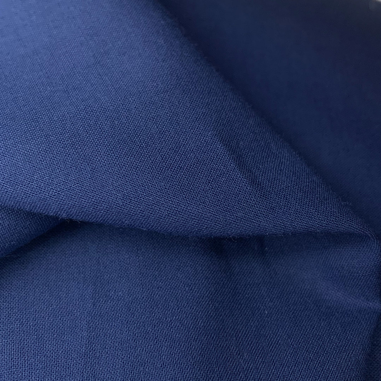 Riviera Lawn French Navy Folded