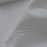 Road Narrows White Polyester Cotton Shirting Fabric Cu