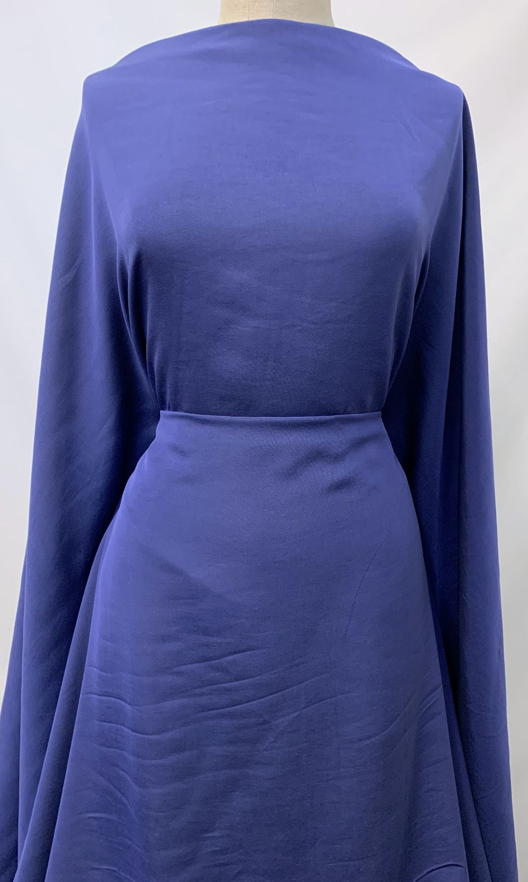 Romeo Blue Viscose Wool Suting Fabric M