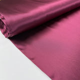 Rose Shadow Lining Viscose Acetate Pink Black Twill Dress Fabric Bolt