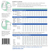 Roseclair Dress Pattern Size 0 16 By Cashmerette Backcover