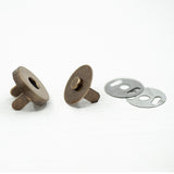 Round Metalic Fasteners 18mm Brass Antique Vintage Steampunk
