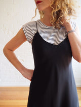 Sadie slip dress pattern tessuti 3