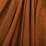 Saffron Orange Tan Polyester Knitted Jersey Fabric