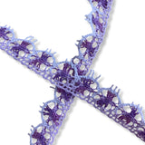 Scallop Crochet Lace Trim Lilac