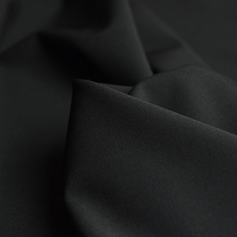 Schofield Black Polyester Viscose Elastane D