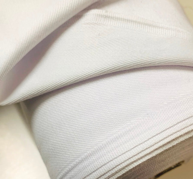 Scrubs White Work Wear Fabric