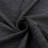 Serenity Denim Black Cotton Woven Fabric Twist