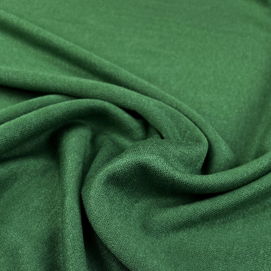 Serenity Knits Jade Viscose Polyester Polyamide Green Knitted Jersey Fabric