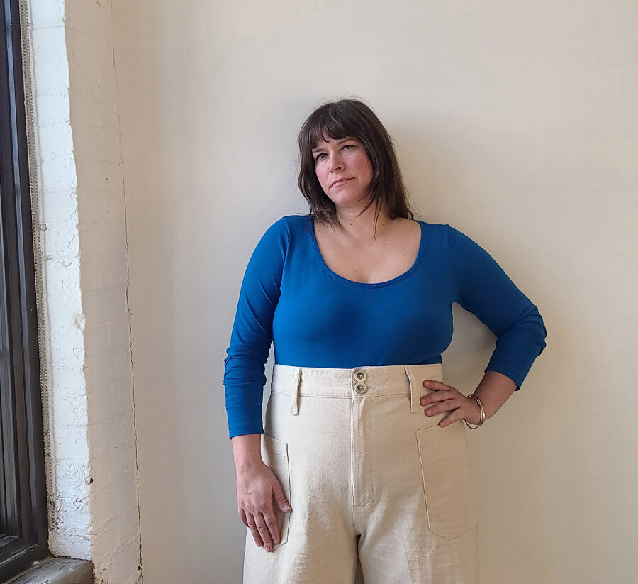 Sew House Seven Curvy Skyline Tee Pattern 3