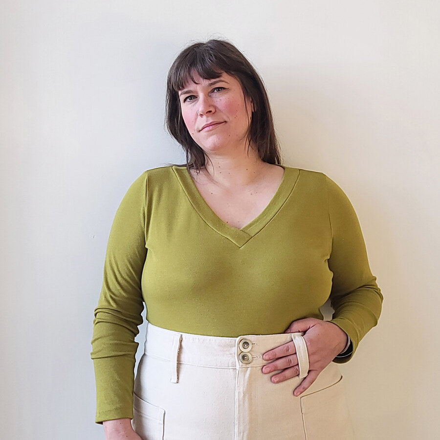 Sew House Seven Curvy Skyline Tee Pattern 4