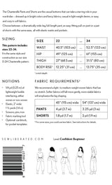 Sew Liberated Chanterelle Pants   Shorts Back