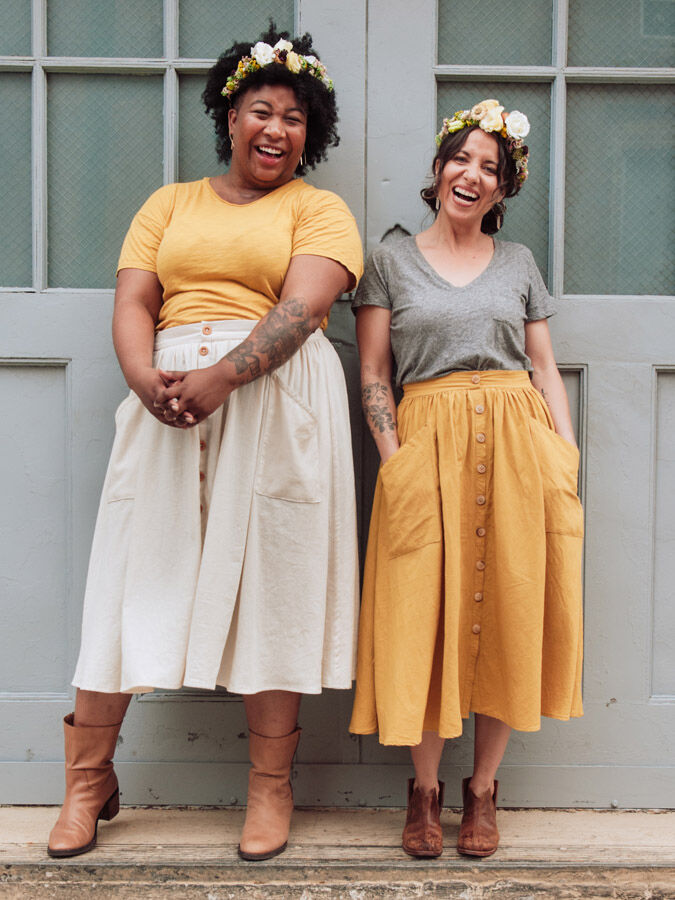 Sew Liberated Estuary Skirt Sewing Pattern 1