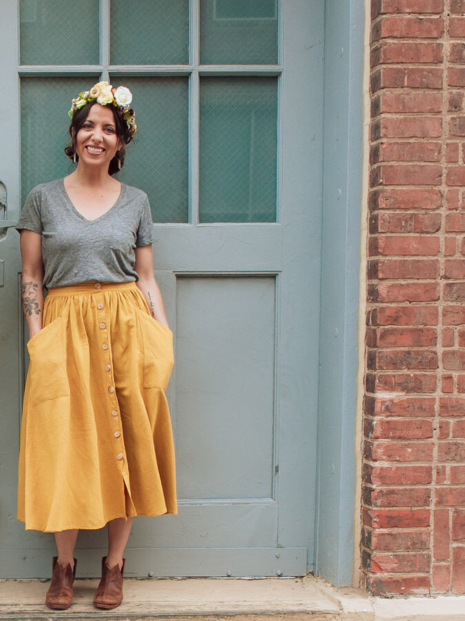 Sew Liberated Estuary Skirt Sewing Pattern 7