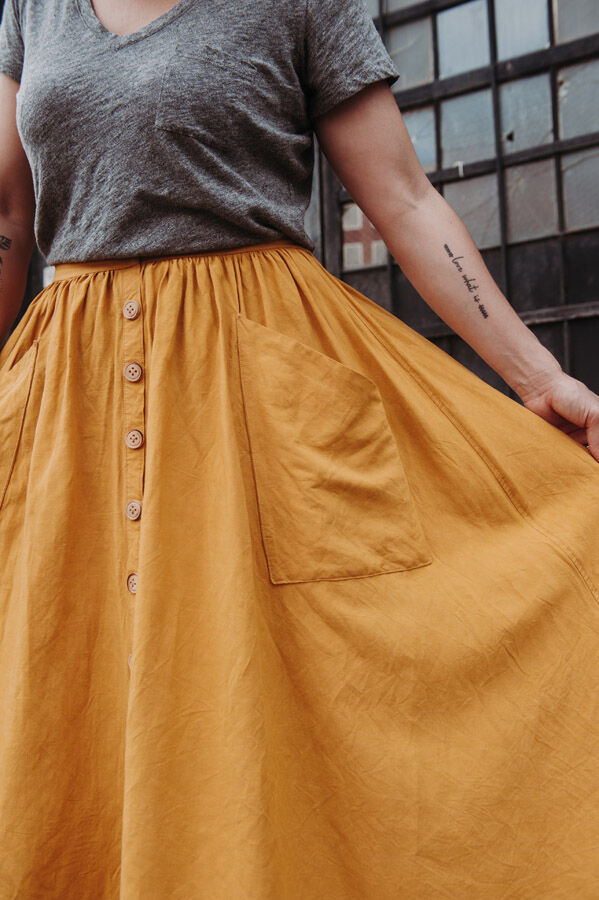 Sew Liberated Estuary Skirt Sewing Pattern 9