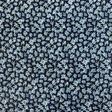 Sewing Room Bessie Blue Cotton Floral Fabric S1