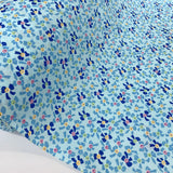 Sewing Room Bows Pale Blue Cotton Fabric R