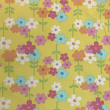 Sewing Room Festival Yellow Cotton Floral Fabric S