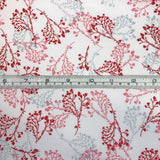 Sewing Room Ivy Red Dress Fabric Cp