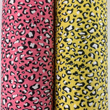Sewing Room Mars Group Shot Plain Dyed Cotton Poplin Cheetah Leopard 1 2