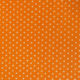 Sewing Room Mirco Dot Orange Cotton Fabric S