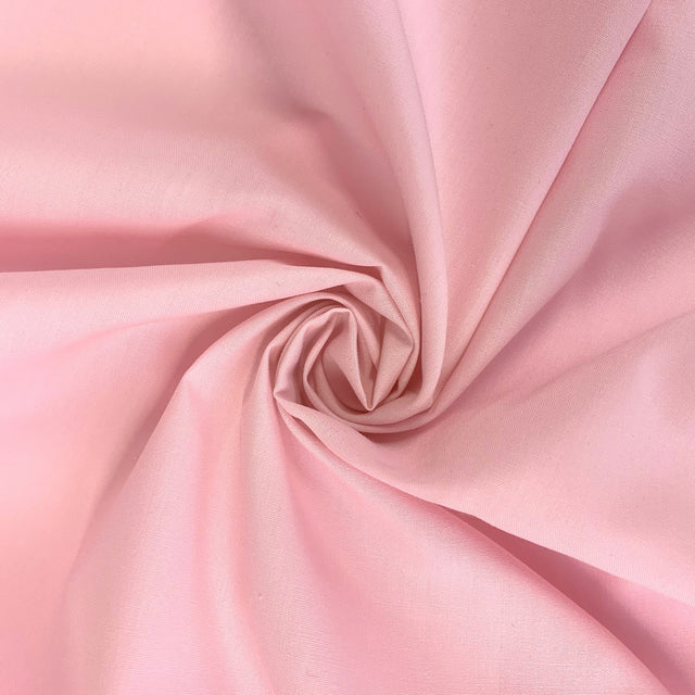Sewing Room Polycotton Pink Swirl