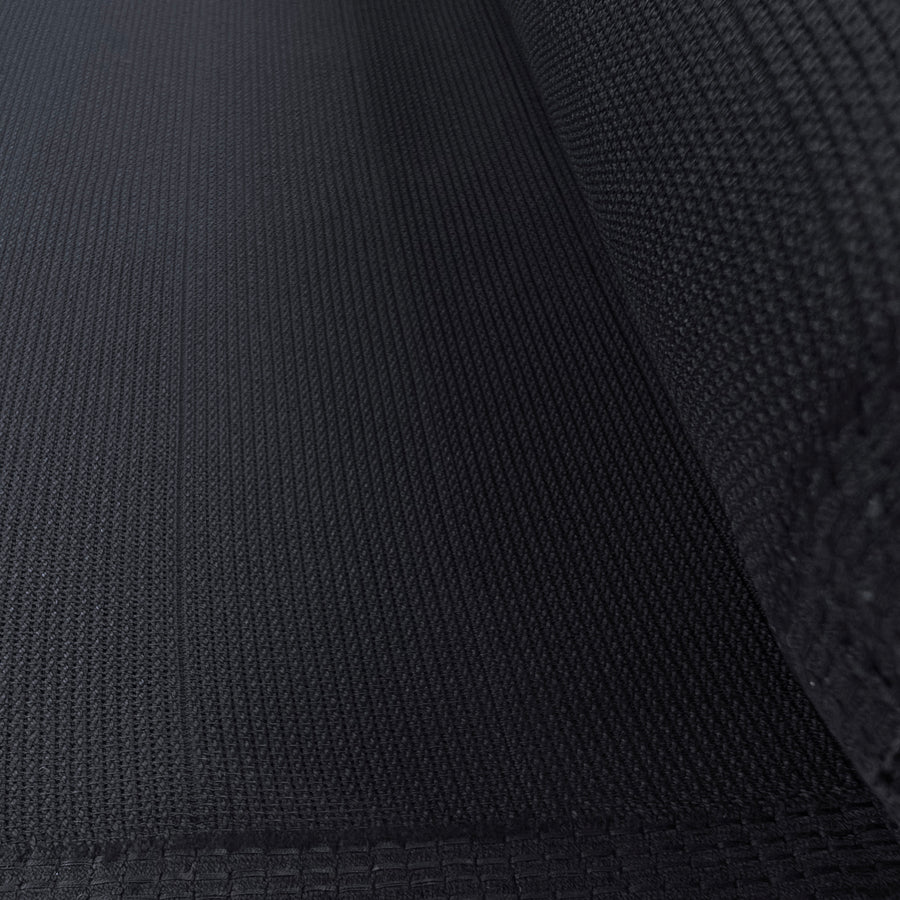 Shadowlands Dark Navy Heavy Cotton Mesh Stripe Swiss Woven Fabric Roll