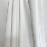 Sheen White Stretchy Knitted Jersey White Dress Lining Drape