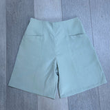 Shorts By Janine Fabric Tencel Mint Pattern Closet Core Pietra Shorts May 24