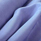 Silk Acetate Dress Fabric Danbury Crepe Pastel  Blue Close Up