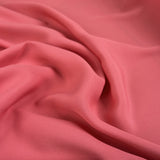 Silk Crepe Blush Pink Acetate Italian Drape Dress Fabric