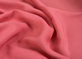 Silk Crepe Blush Pink Acetate Italian Drape Dress Fabric