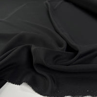 Silk Crepe de Chine - 16 Momme - Black