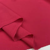 Silk Plus Cerise Pink Acetate Italian Lightweight Plain Woven Dress Fabric Fold