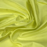 Silks Of Italy Zesty Acid Yellow Woven Dress Fabric