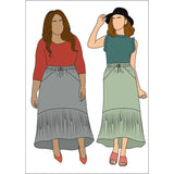 Size Me Sewing Serene Skirt Pattern Cover