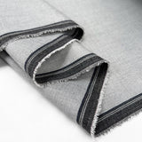 Smart Wear Viscose Polyester Elastane Light Grey Dressmaking Fabric Fold
