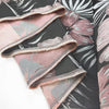Smooth Brocade - Silver and Pink