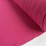 Smooth Suiting Cerise Polyester Plain Pink Woven Crepe Dress Fabric Roll