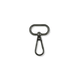 Snap Hooks 25mm Gunmetal Grey