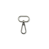 Snap Hooks 25mm Silver