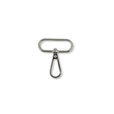 Snap Hooks 38mm Silver