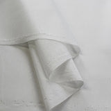 Snow White Nylon Finely Woven Lining Fabric Fold